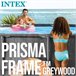Piscina redonda INTEX Greywood com purificador Cinza
