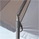 Aktive Guarda-sol grande  wister inclinável UV50 c/capa Branco/ Azul