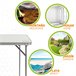 Mesa dobrável para campismo Aktive branco Branco