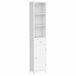 Armário Polivalente MDF HOMCOM, casa - casa de banho 34 Branco