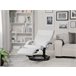 Beliani Sillón reclinable MIGHT Branco