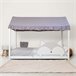 Teto para cama Montessori Cinza