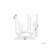 Beliani Candelabro PANAY Preto