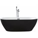 Beliani Banheira autónoma NEVIS 80x170 Preto