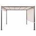Beliani Pérgola de jardín PARGA 310x310 Bege