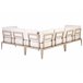 Beliani Conjunto lounge RIMA III Areia