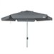 Aktive Guarda-sol de jardim grande basculante hexagonal antracite 230 cm UV50 Antracite