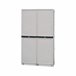 Armário exterior em PVC Cinza