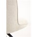 Pacote com 4 cadeiras estofadas em tweed Branco