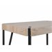 Beliani Mesa de jantar CAMBELL 80x130 Castanho