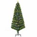 Árvore de Natal PVC e Metal HOMCOM, casa - natal Verde
