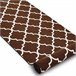 PASSADEIRA BASE ANTIDESLIZANTE TREVO MARROQUINO TRELLIS 30351 80 80x330 Castanho