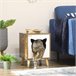 Casa para Gatos MDF, Melamina, Madeira de Pinho e Pelúcia PawHut Vermelho