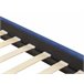 Beliani Cama com estrado Veludo BAYONNE 191x212 Azul