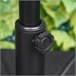 Base Chapéu de Sol HDPE, Metal Outsunny 60x60 Preto