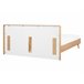 Beliani Cama com estrado MDF SERRIS 148x215 Castanho