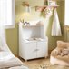 Organizador de brinquedos para estante infantil SoBuy KMB84-W Branco