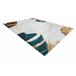 ANDRE 1150 Tapete Monstera sai cubo antiderrapante 120x170 Branco