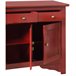 Armário Multiusos Canton Vermelho