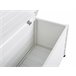 Beliani Caixa de arrumação CAMPALTO 113 Branco