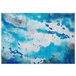 Beliani Pelos curtos BOZAT 160x230 Azul Claro