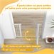 Barrera de Segurança para Cães Acero e PA PawHut Branco
