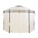 Beliani Pérgola de Jardim SAFARA 368x368 Bege