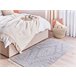 Beliani Pelos curtos ANSAR 80x150 Branco/ Bege