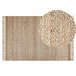Beliani De tejido plano ABANA 140x200 Bege