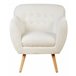 Beliani Poltrona MELBY Branco