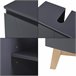 Armário de lavatório Overath MDF Cinza