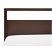 Beliani Cama com estrado Pinho GIULIA 165x213 Castanho