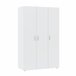 Roupeiro SERIE LEADER portas batentes branco Branco