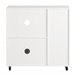 Aparador de Cozinha para Microondas com Rodas SoBuy FSB78-W 40 Branco