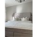 Beliani Cama continental Veludo CONSUL 191x212 Bege