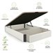 Sommier rebatível Luxo Max 3D 135x190 Branco/cinza