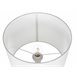 Beliani Candeeiro de mesa OKARI Branco