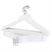 Max Home Pack de 10 cabides de madeira Branco
