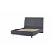 Cama MAJESTIC 150x190 cm cinza Cinza
