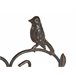 Beliani Fuente de bano para pájaros SPARROW Castanho