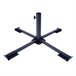 Base dobrável metal para o guarda-sol Aktive Preto