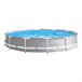 intex piscina redonda amovível prisma moldura 366x76 cm gama Cinza