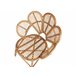 Cadeira pavão FLORENTINE II Rattan Natural Natural