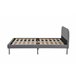 Cama STAR 150x190 cm cor cinza Cinza