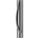 Chuveiro exterior curvo ALGHERO em aço inoxidável 316L com chuveiro manual, aço inoxidável acetinado Cinza