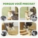 Arranhador para Gatos MDF, Sisal, PE PawHut Castanho