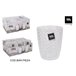 Pack de copos SPICA 6 peças 290cc marca LA MEDITERRANEA Transparente