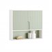 Armário de parede para casa de banho BZR140-GR SoBuy Verde