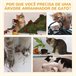Arranhador para Gatos Aglomerado de Madeira e Sisal PawHut Cinza