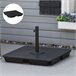 Base para Chapéu de Sol com 4 Peças PP Outsunny 89x89 Preto